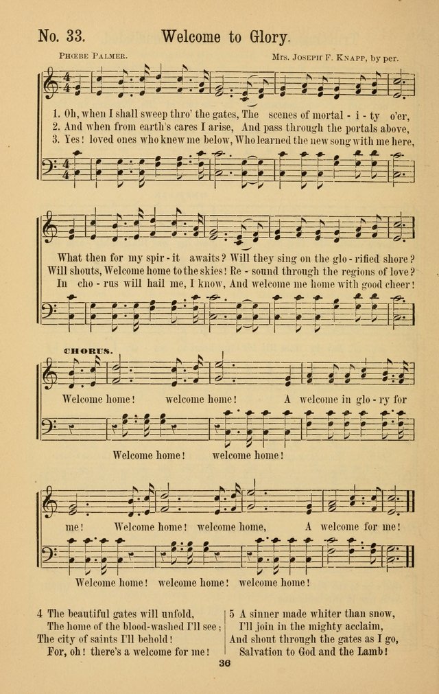 The Great Awakening: a choice collection of new and standard gospel songs page 38