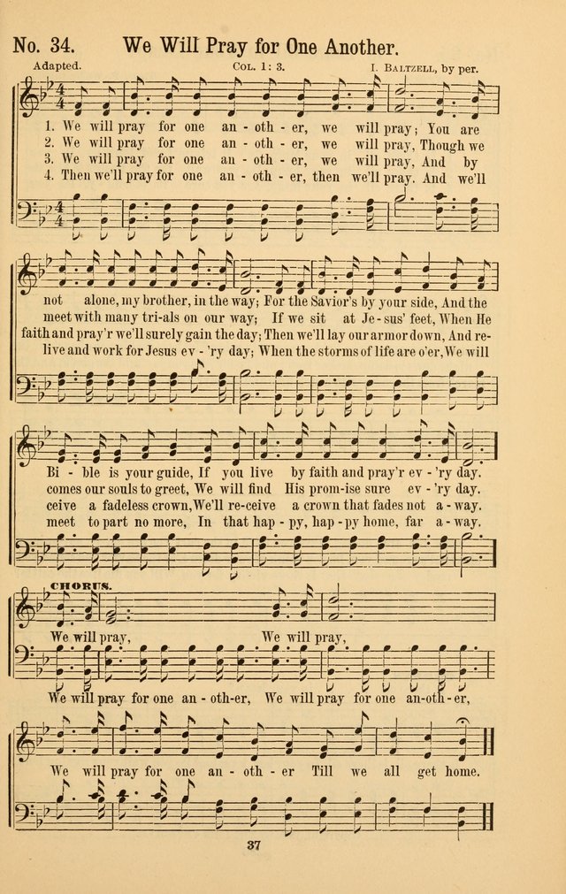 The Great Awakening: a choice collection of new and standard gospel songs page 39