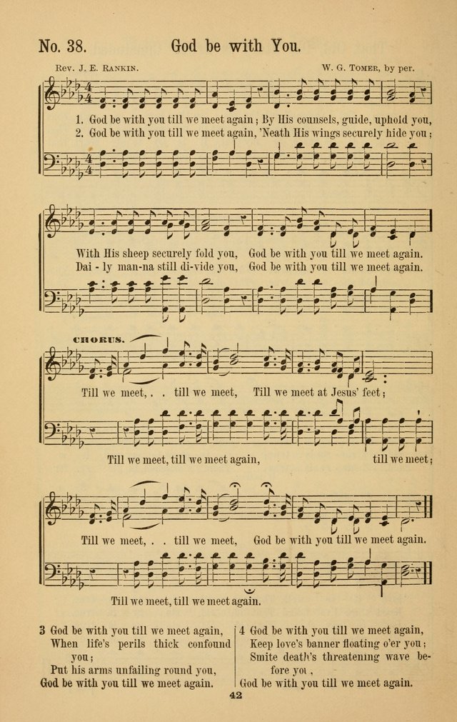 The Great Awakening: a choice collection of new and standard gospel songs page 44