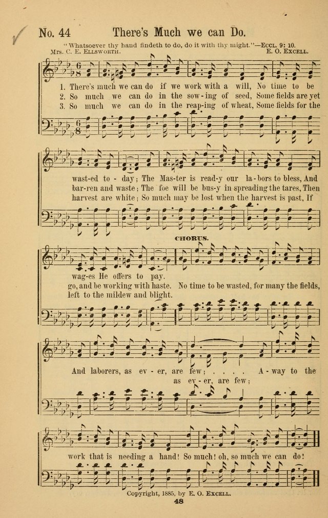 The Great Awakening: a choice collection of new and standard gospel songs page 50
