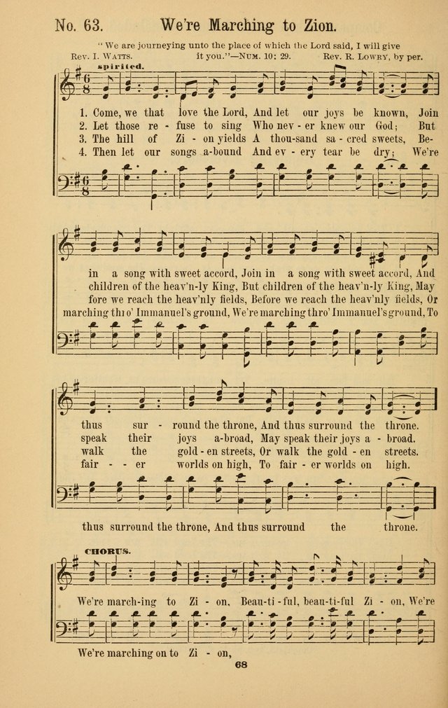 The Great Awakening: a choice collection of new and standard gospel songs page 70