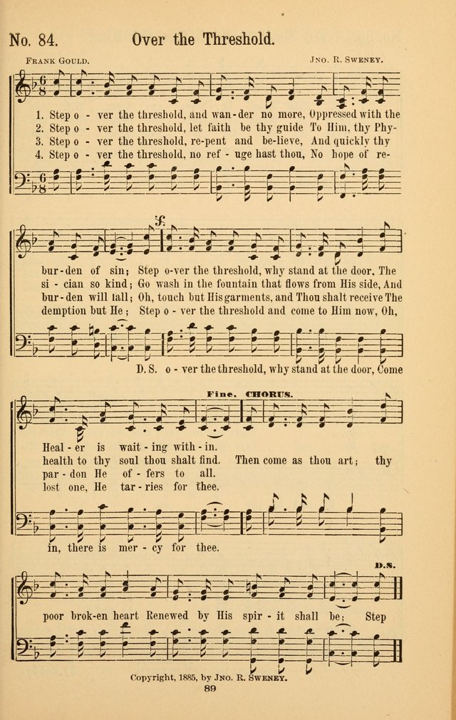 The Great Awakening: a choice collection of new and standard gospel songs page 91