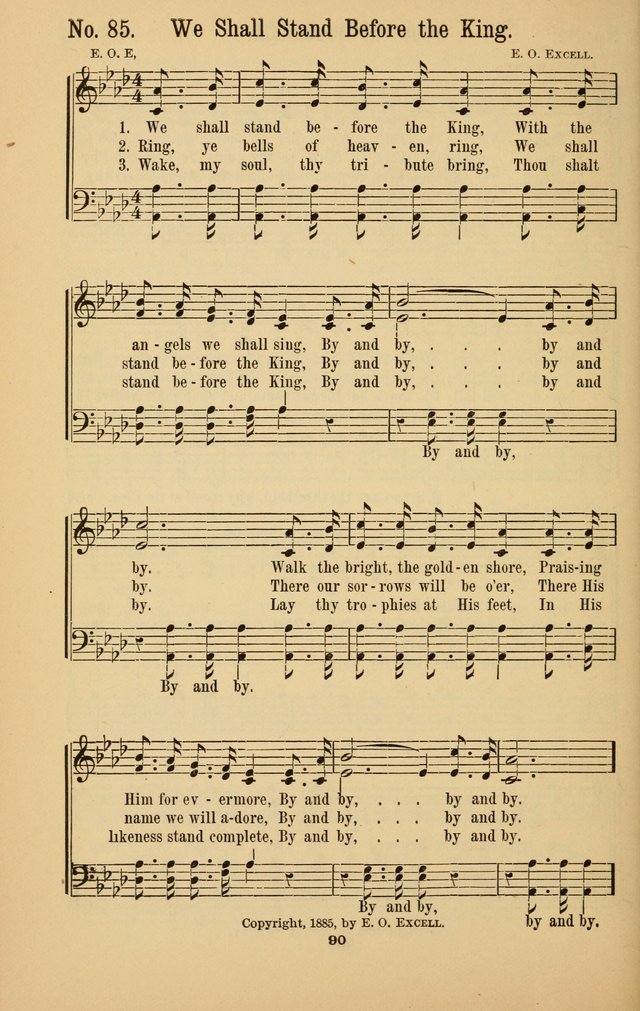 The Great Awakening: a choice collection of new and standard gospel songs page 92