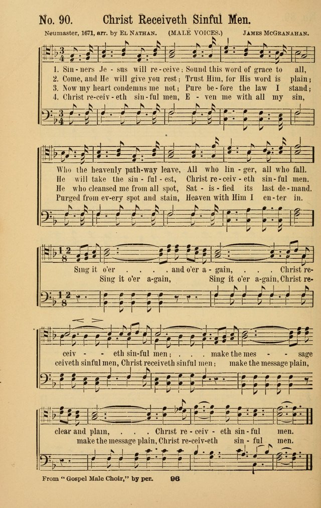 The Great Awakening: a choice collection of new and standard gospel songs page 98