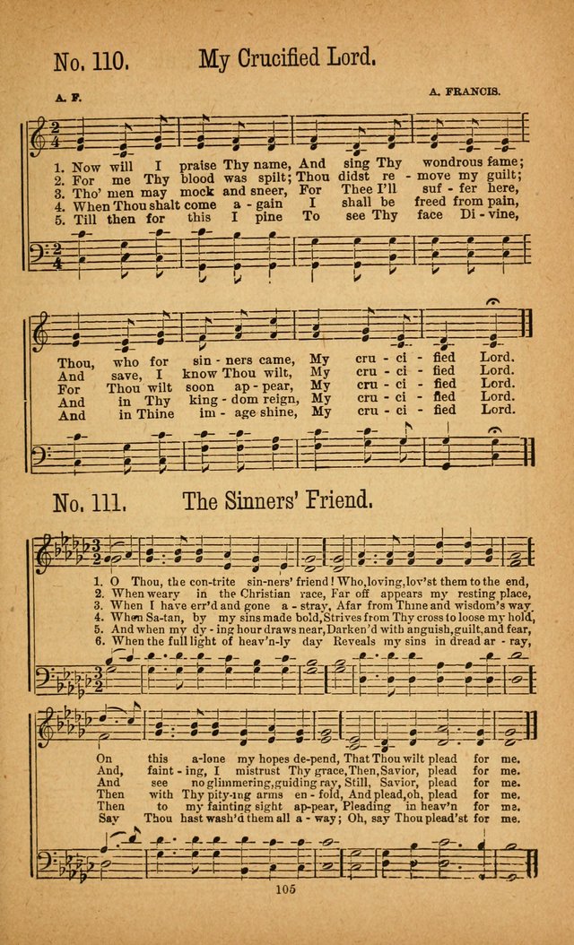 The Gospel Awakening: a collection of original and selected "hymns and spiritual songs" for the use in gospel meetings everywhere page 101