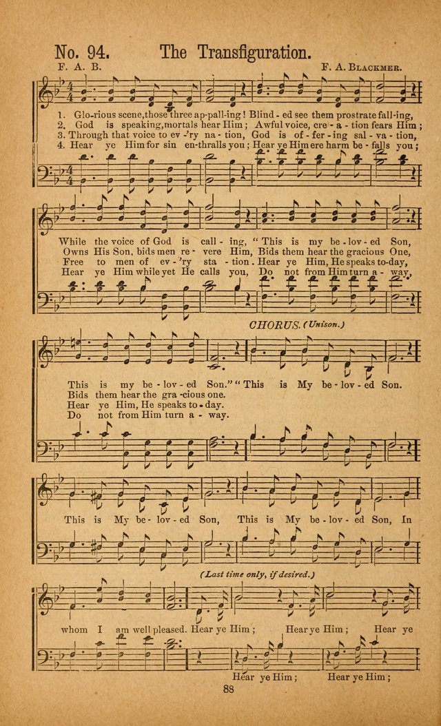 The Gospel Awakening: a collection of original and selected "hymns and spiritual songs" for the use in gospel meetings everywhere page 84