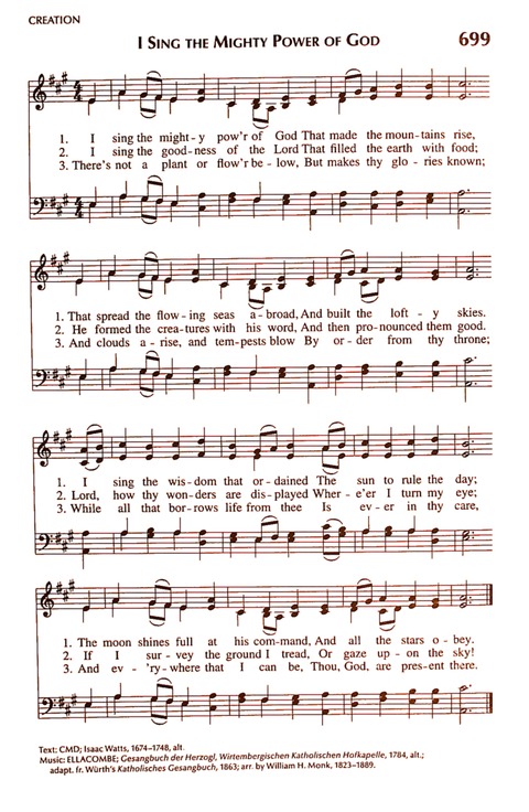 Glory and Praise (3rd. ed.) page 1261
