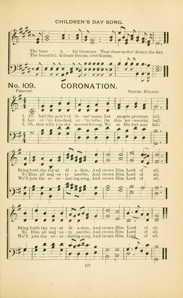 Glory Bells: a collection of new hymns and new music for Sunday-schools, gospel meetings, revivals, Christian Endeavor societies, Epworth Leagues, etc.  page 119