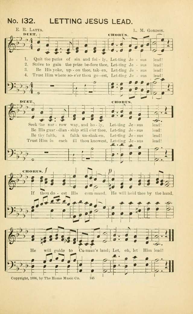 Glory Bells: a collection of new hymns and new music for Sunday-schools, gospel meetings, revivals, Christian Endeavor societies, Epworth Leagues, etc.  page 143