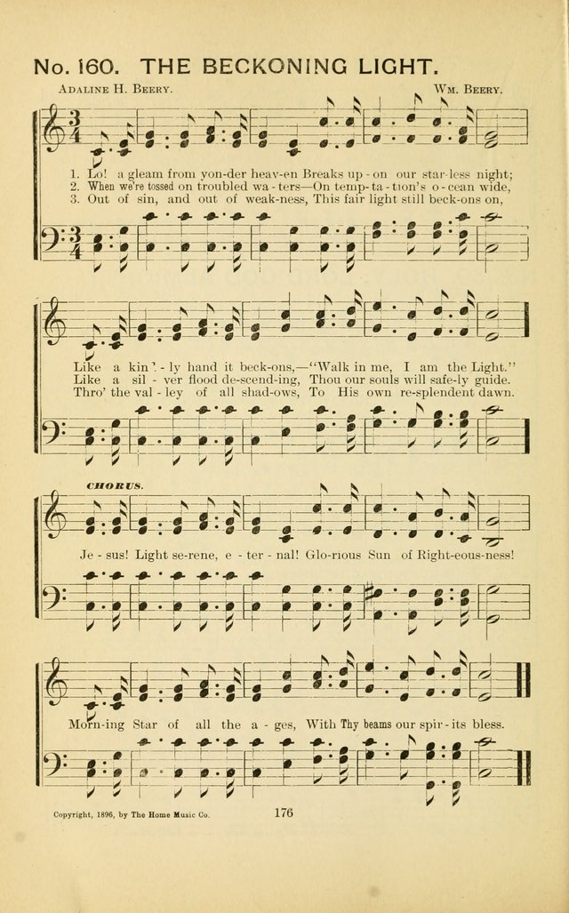 Glory Bells: a collection of new hymns and new music for Sunday-schools, gospel meetings, revivals, Christian Endeavor societies, Epworth Leagues, etc.  page 174