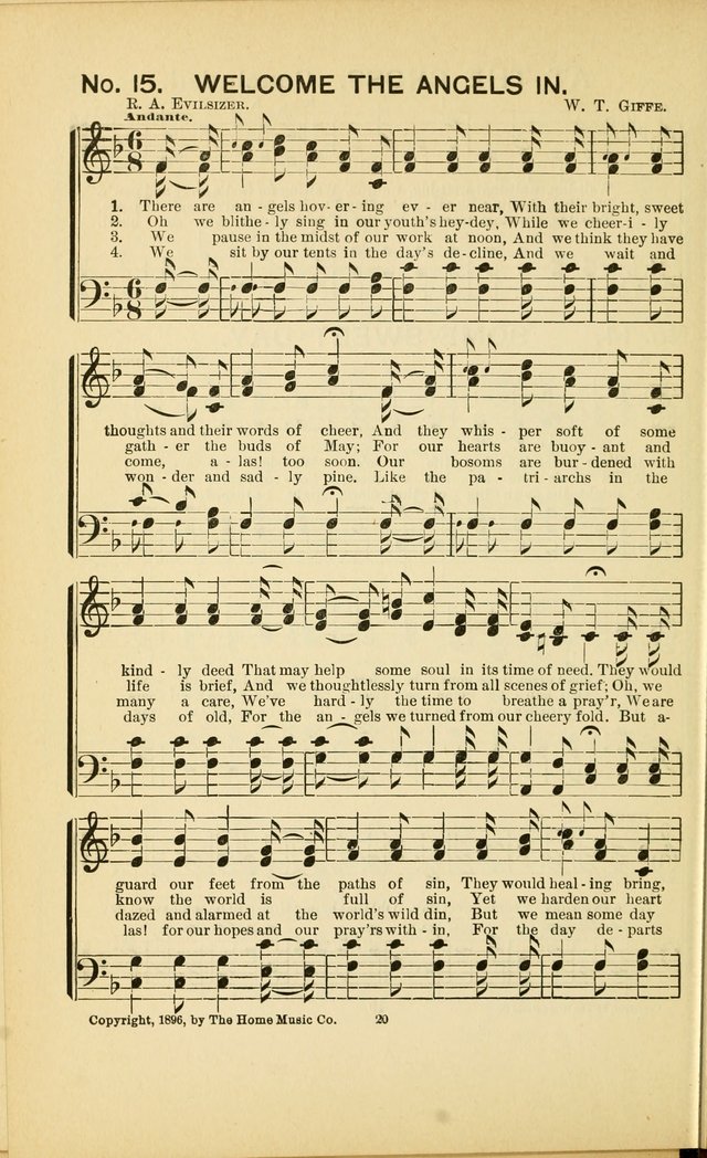 Glory Bells: a collection of new hymns and new music for Sunday-schools, gospel meetings, revivals, Christian Endeavor societies, Epworth Leagues, etc.  page 18