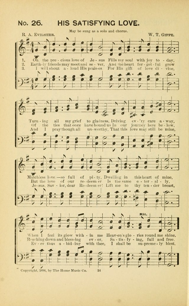 Glory Bells: a collection of new hymns and new music for Sunday-schools, gospel meetings, revivals, Christian Endeavor societies, Epworth Leagues, etc.  page 32