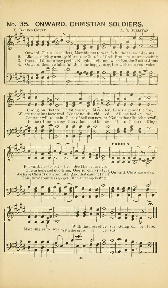 Glory Bells: a collection of new hymns and new music for Sunday-schools, gospel meetings, revivals, Christian Endeavor societies, Epworth Leagues, etc.  page 41