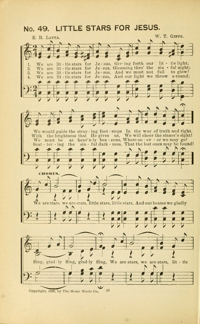 Glory Bells: a collection of new hymns and new music for Sunday-schools, gospel meetings, revivals, Christian Endeavor societies, Epworth Leagues, etc.  page 56
