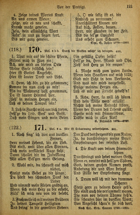 Gesangbuch der Bischöflichen Methodisten-Kirche: in Deutschalnd und der Schweiz page 119
