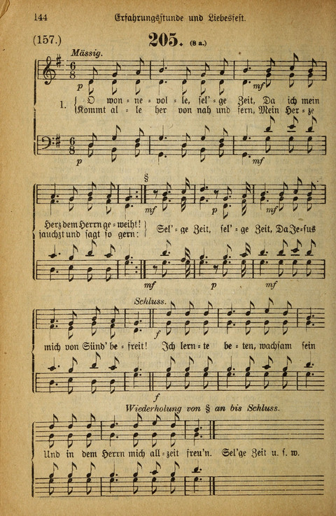 Gesangbuch der Bischöflichen Methodisten-Kirche: in Deutschalnd und der Schweiz page 142