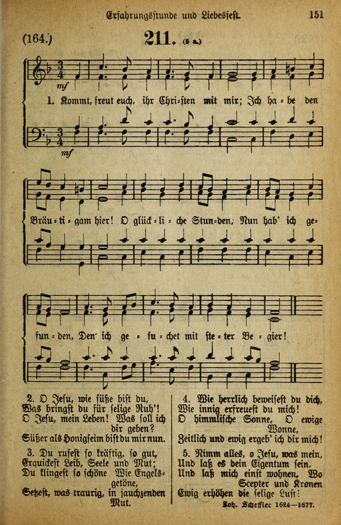 Gesangbuch der Bischöflichen Methodisten-Kirche: in Deutschalnd und der Schweiz page 149