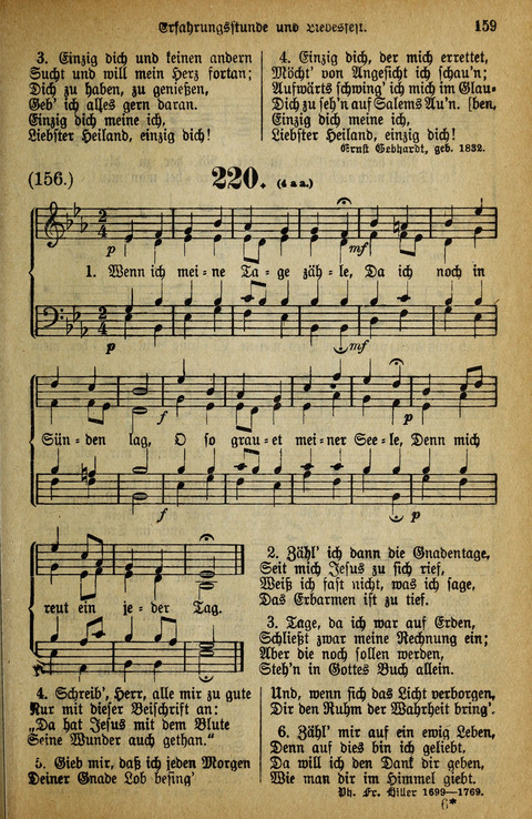 Gesangbuch der Bischöflichen Methodisten-Kirche: in Deutschalnd und der Schweiz page 157