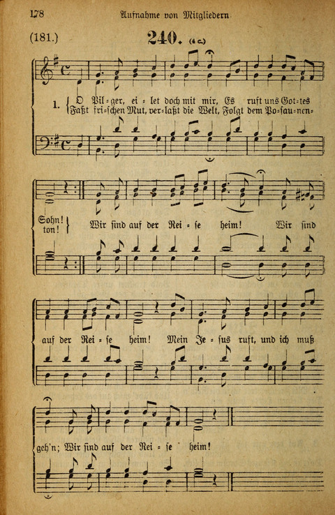 Gesangbuch der Bischöflichen Methodisten-Kirche: in Deutschalnd und der Schweiz page 176