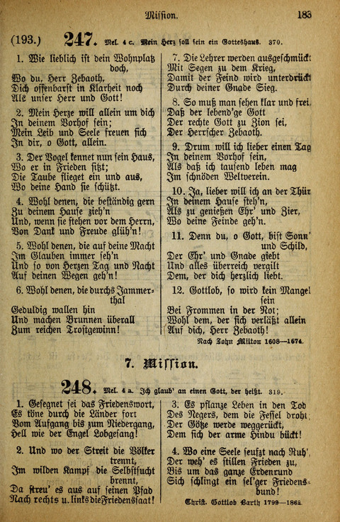 Gesangbuch der Bischöflichen Methodisten-Kirche: in Deutschalnd und der Schweiz page 181