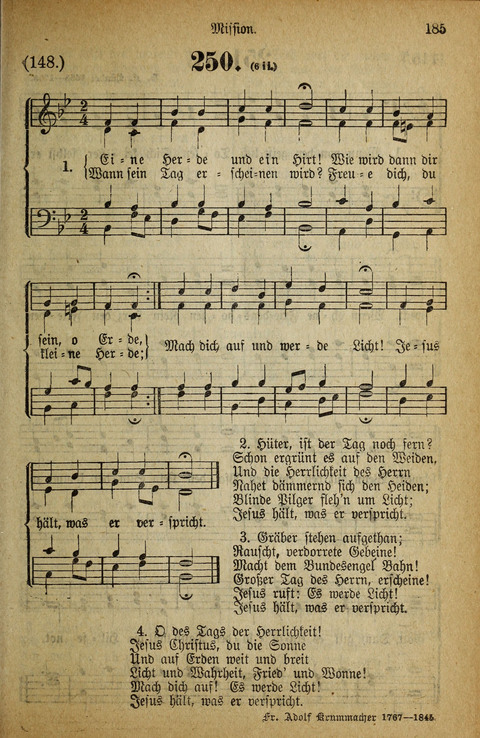 Gesangbuch der Bischöflichen Methodisten-Kirche: in Deutschalnd und der Schweiz page 183