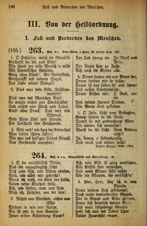 Gesangbuch der Bischöflichen Methodisten-Kirche: in Deutschalnd und der Schweiz page 194