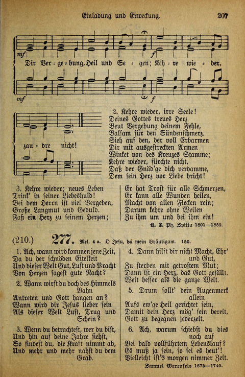 Gesangbuch der Bischöflichen Methodisten-Kirche: in Deutschalnd und der Schweiz page 205