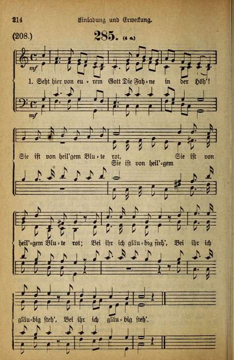 Gesangbuch der Bischöflichen Methodisten-Kirche: in Deutschalnd und der Schweiz page 212