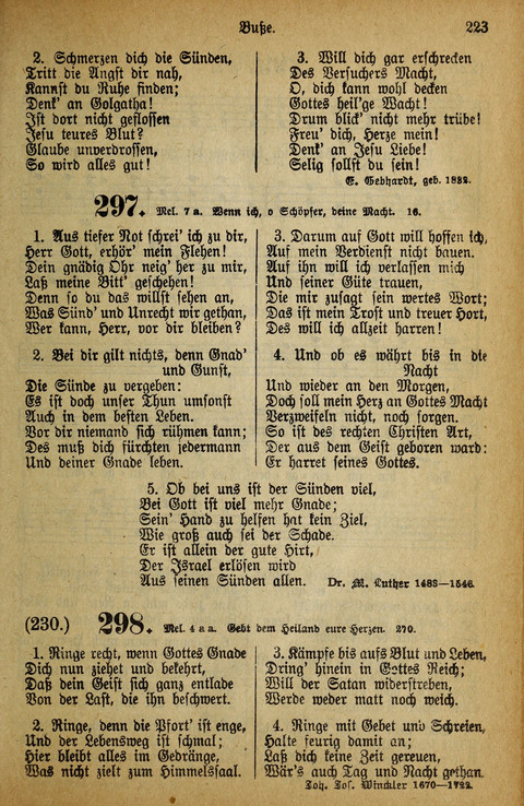 Gesangbuch der Bischöflichen Methodisten-Kirche: in Deutschalnd und der Schweiz page 221