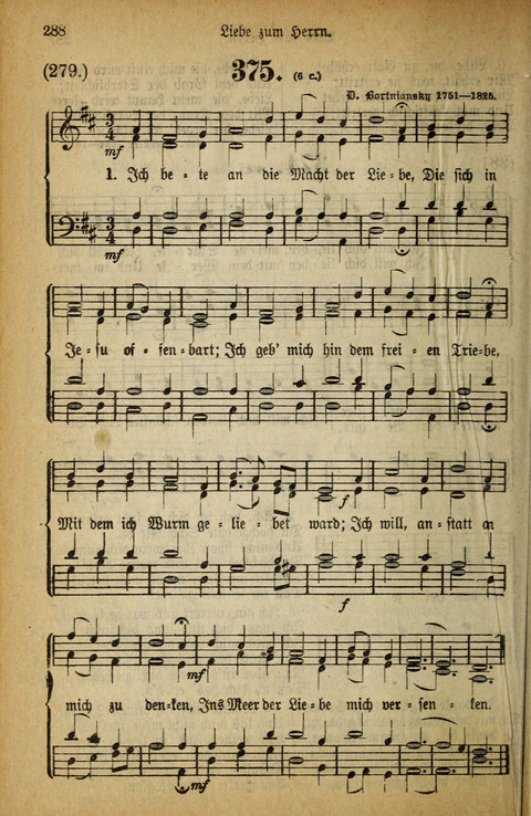 Gesangbuch der Bischöflichen Methodisten-Kirche: in Deutschalnd und der Schweiz page 288