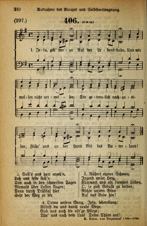 Gesangbuch der Bischöflichen Methodisten-Kirche: in Deutschalnd und der Schweiz page 310