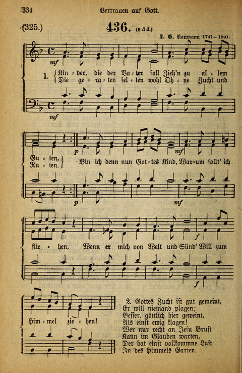 Gesangbuch der Bischöflichen Methodisten-Kirche: in Deutschalnd und der Schweiz page 334