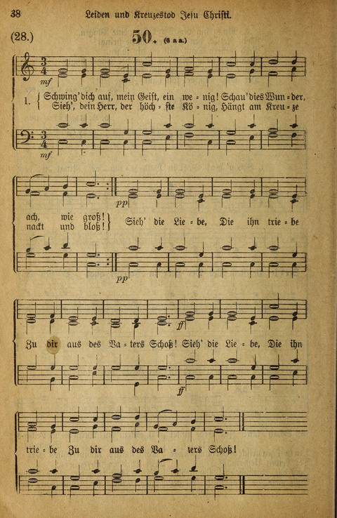 Gesangbuch der Bischöflichen Methodisten-Kirche: in Deutschalnd und der Schweiz page 36