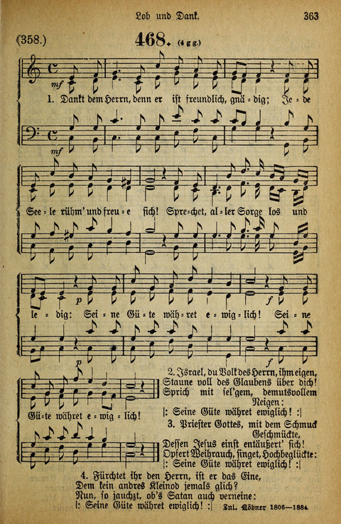 Gesangbuch der Bischöflichen Methodisten-Kirche: in Deutschalnd und der Schweiz page 363