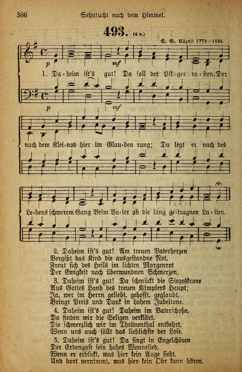Gesangbuch der Bischöflichen Methodisten-Kirche: in Deutschalnd und der Schweiz page 386