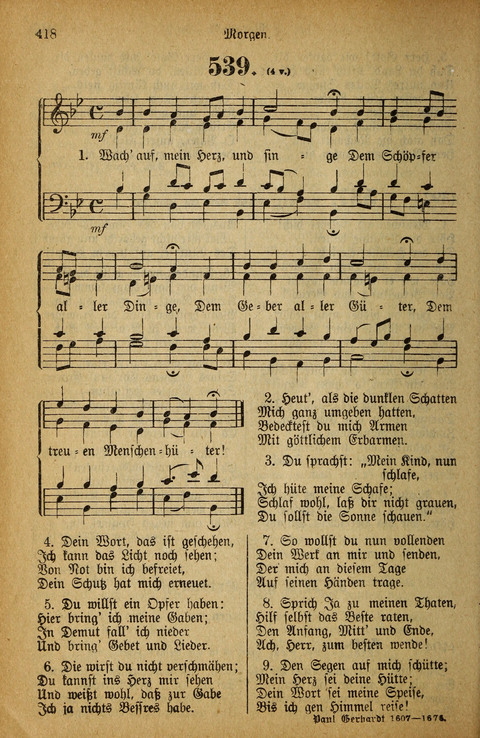 Gesangbuch der Bischöflichen Methodisten-Kirche: in Deutschalnd und der Schweiz page 418