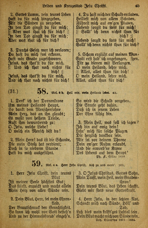 Gesangbuch der Bischöflichen Methodisten-Kirche: in Deutschalnd und der Schweiz page 43