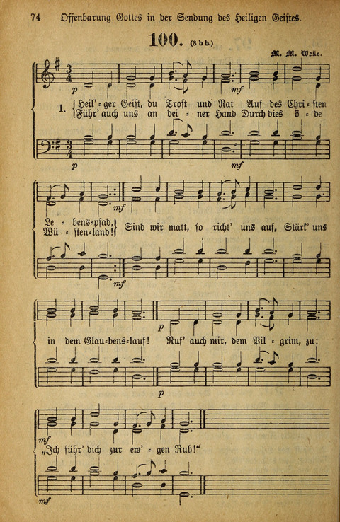 Gesangbuch der Bischöflichen Methodisten-Kirche: in Deutschalnd und der Schweiz page 72
