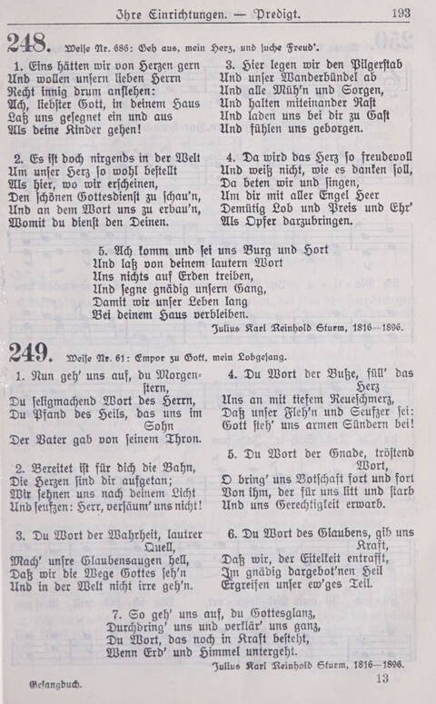 Gesangbuch der Bischöflichen Methodistenkirche: für die Gemeinden deutscher Zunge in Europa page 193