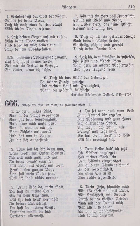 Gesangbuch der Bischöflichen Methodistenkirche: für die Gemeinden deutscher Zunge in Europa page 519