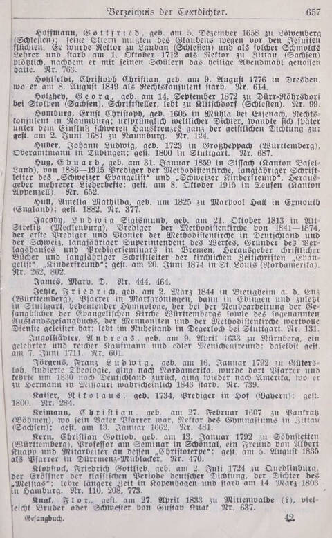 Gesangbuch der Bischöflichen Methodistenkirche: für die Gemeinden deutscher Zunge in Europa page 657