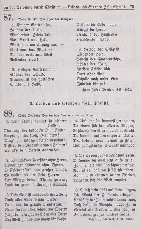 Gesangbuch der Bischöflichen Methodistenkirche: für die Gemeinden deutscher Zunge in Europa page 79