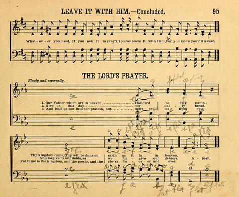 Gospel Chimes: a collection of new and standard songs and hymns for Sunday-schools and religious meetings page 95