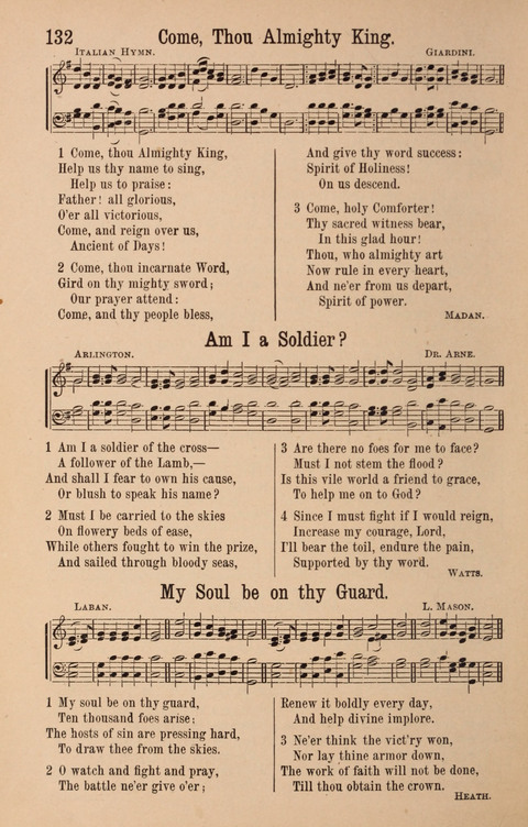 The Glorious Cause: a Collection of Songs, Hymns and Choruses for Earnest Temperance Workers page 132