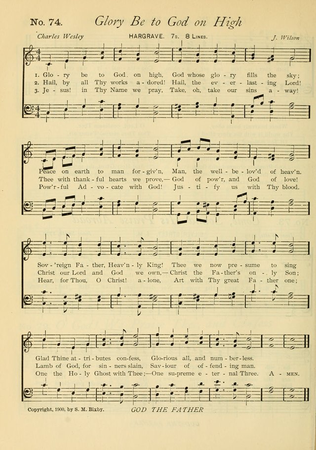 Gloria Deo: a Collection of Hymns and Tunes for Public Worship in all Departments of the Church page 52