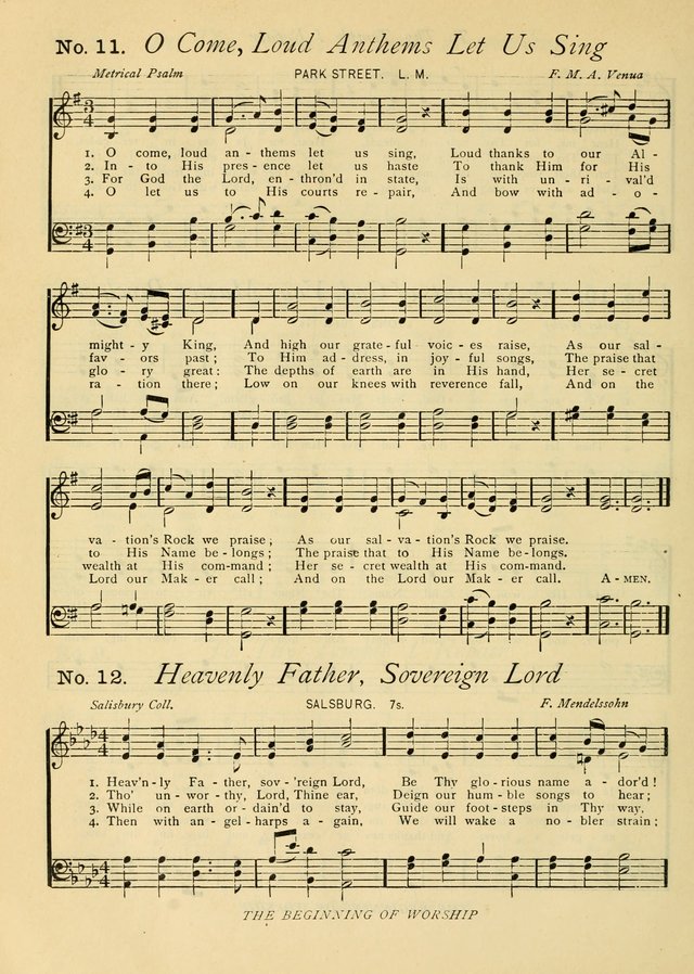 Gloria Deo: a Collection of Hymns and Tunes for Public Worship in all Departments of the Church page 8