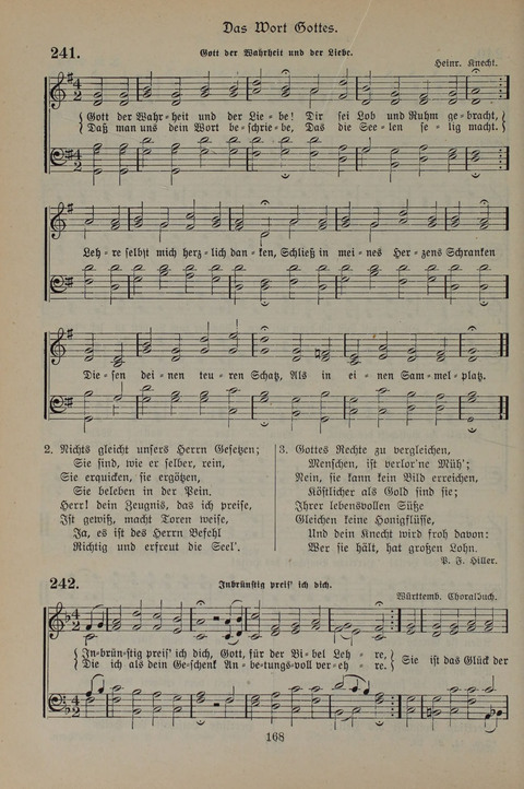 Gesangbuch der Evangelischen Gemeinschaft: für öffentlichen und häuslichen Gottesdient page 168