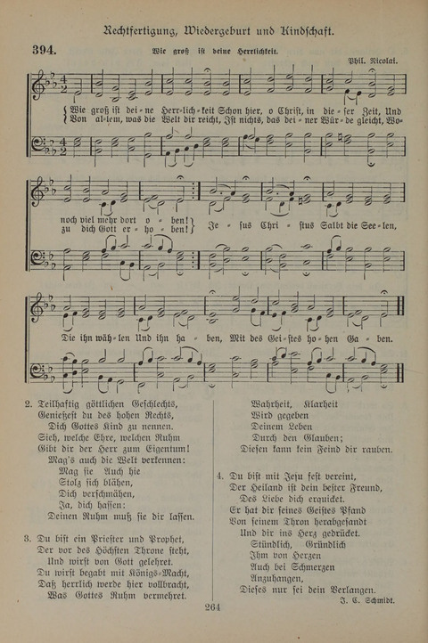 Gesangbuch der Evangelischen Gemeinschaft: für öffentlichen und häuslichen Gottesdient page 264