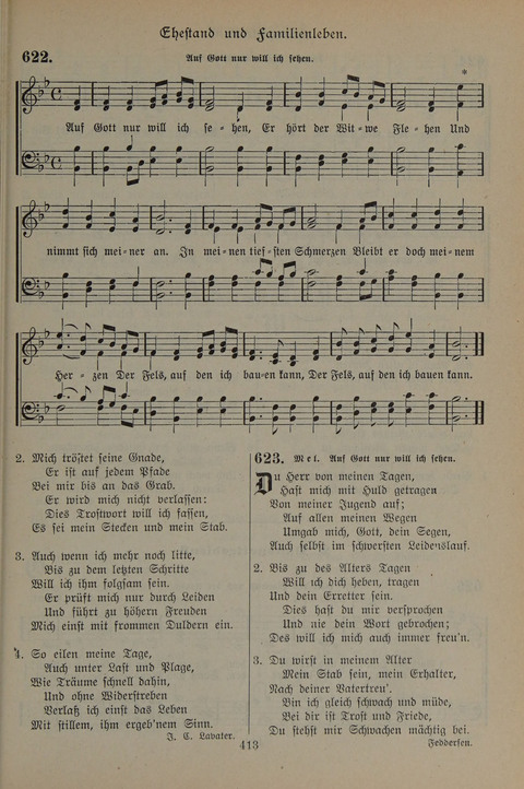 Gesangbuch der Evangelischen Gemeinschaft: für öffentlichen und häuslichen Gottesdient page 413