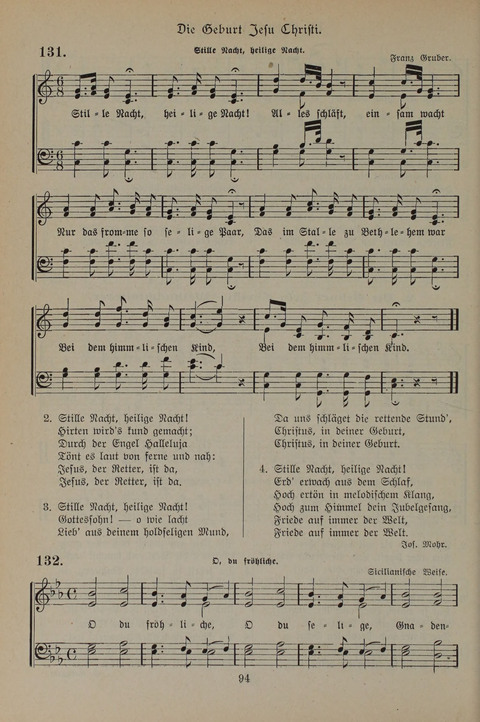 Gesangbuch der Evangelischen Gemeinschaft: für öffentlichen und häuslichen Gottesdient page 94